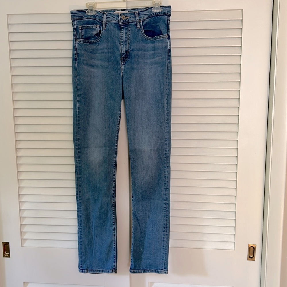 Levi’s 724 High Rise Slim Straight Leg Premium Jeans W30 L32